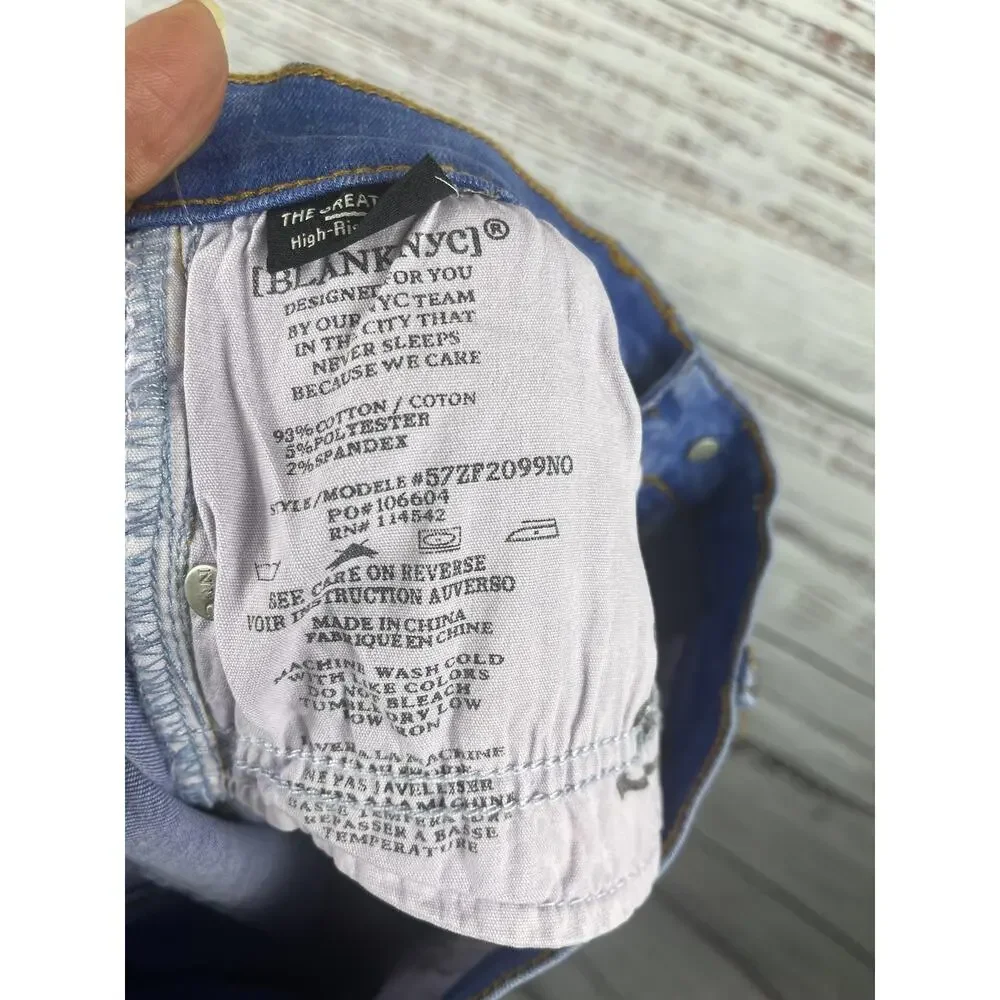 BLANKNYC  Women's 29 Blue The Great Jones High Rise Skinny Heaven Sent Jeans - Picture 6 of 9